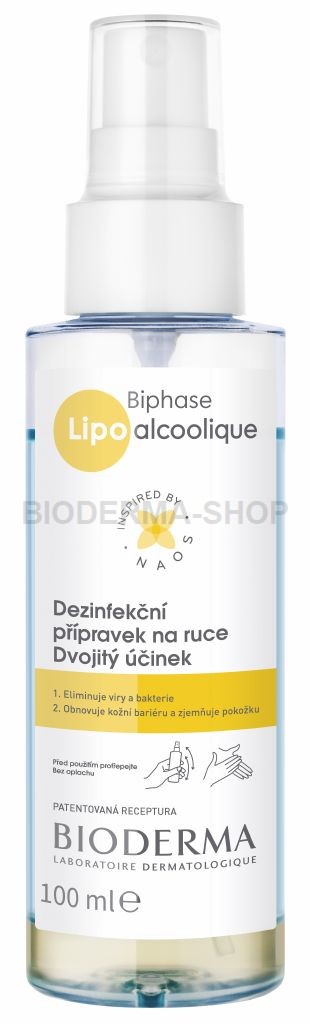 BIODERMA BIPHASE LIPO ALCOOLIQUE 100ML